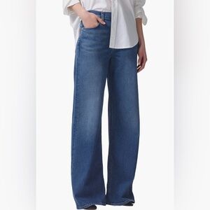 Citizens of Humanity Loli Mid Rise Baggy Jeans (Palazzo)